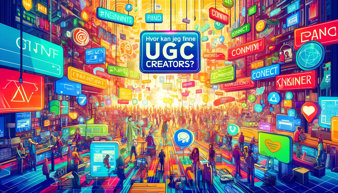 Hvor kan jeg finne UGC creators